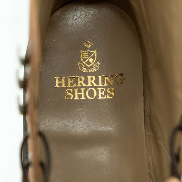 Herring Caldbeck Goodyear-welted Boots / Brown Nubuck / Men's 9 US (8 UK) - Picture 9 of 12